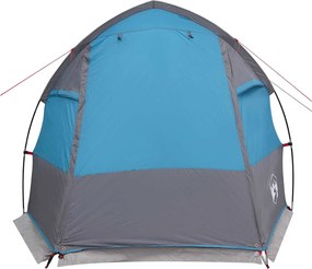 vidaXL Σκηνή τούνελ Μπλε 390 x 215 x 152 cm