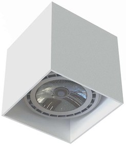 Φωτιστικό Οροφής - Σποτ Cobble 7791 1xGU10 75W White Nowodvorski Aluminium