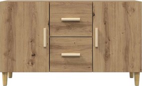 vidaXL Σκευοθήκη Δρυς τεχνίτης 100x36x60 cm Κατασκευασμένο ξύλο