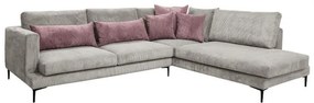 Corner Sofa Lusero Fylliana Right Corner Beige - Pink 300x230x88 cm