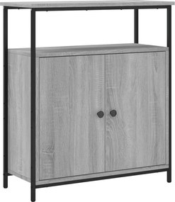 vidaXL Ντουλάπι Γκρι Sonoma 70 x 30 x 80 εκ. από Επεξεργ. Ξύλο