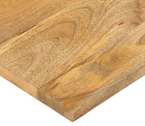vidaXL Επιφάνεια Τραπεζιού Ορθογώνια 100x30x2,5 εκ. Μασίφ Ξύλο Μάνγκο