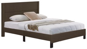 ΚΡΕΒΑΤΙ TRILLOP HM666.13 ΚΑΦΕ ΥΦΑΣΜΑ ΓΙΑ ΣΤΡΩΜΑ 160X200εκ.