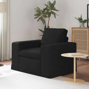 vidaXL Καναπές Μαύρο 103 x 80 x 82 εκ ύφασμα