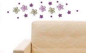 Little Flowers αφρώδη αυτοκόλλητα τοίχου S (59503) - 59503