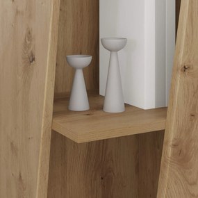 vidaXL Πλευρικό Ράφι Artisan Oak 33 x 32 x 100,5 εκ.