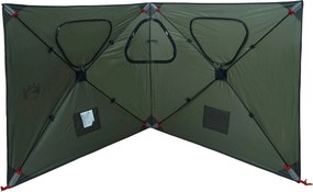 vidaXL Τέντα Κυνήγι Στρατιωτικό Πράσινο 145 x 145 x 150 cm
