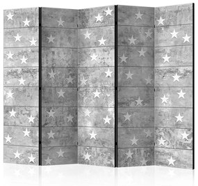 Διαχωριστικό με 5 τμήματα - Stars on Concrete II [Room Dividers] 225x172