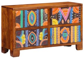 vidaXL Ντουλάπα Παπουτσιών 90x35x55 εκ. Στρατηγική Ξυλεία Ακακίας