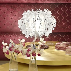 Επιτραπέζιο Φωτιστικό Fiorellina White Slamp Aluminium, Polypropylene