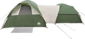 vidaXL Σκηνή Κάμπινγκ 5 Ατόμων Αδιάβροχη Πράσινη