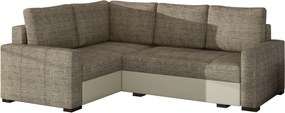 Γωνιακός καναπές Rona-Αριστερή-Μπεζ - 240.00Χ165.00Χ90.00cm