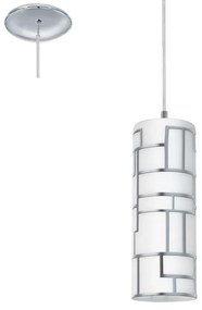 Φωτιστικό Οροφής Bayman 92562 White Eglo Metal, Glass