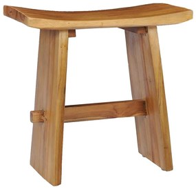 vidaXL Σκαμπό από Μασίφ Ξύλο Teak