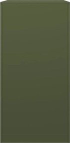 vidaXL Ράφι Καυσόξυλων Πράσινη 60x40x80 εκ. Ατσάλινο
