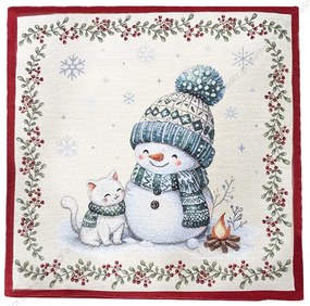 Μαξιλαροθήκη Χριστουγεννιάτικη 47x47 Cristal B 4100713449