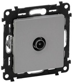 Πρίζα TV Διέλευσης Αλουμίνιο Valena Life 753361 Legrand-753361-Αλουμίνιο 753361
