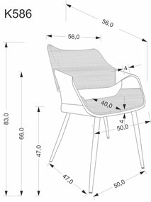 Καρέκλα Carlo I