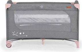 Παρκοκρέβατο 2 Θέσεων (0+ Μηνών/Έως 14kg) Cangaroo Skyglow 2 Pink