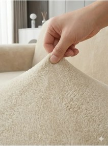 Stewehome Ελαστικό κάλυμμα καναπέ 3 θέσεων από πελούζ 180x230 cm