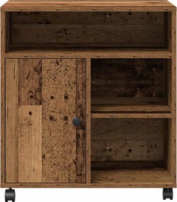 VidaXL Σταντ Εκτυπωτή Παλαιό ξύλο 60 x 50 x 67 εκ. Επεξεργασμένο Ξύλο