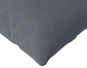 vidaXL Μαξιλάρι Καναπέ 2 pcs Σκούρο Γκρι 200 x 40 εκ.