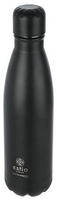 Μπουκάλι Θερμός Flask Lite Save The Aegean Matte Black 500ml - Estia