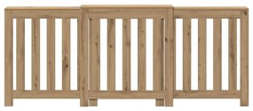 vidaXL Κάλυμμα Καλοριφέρ Αρτισιανή Δρυς 205x21,5x83,5 εκ Επεξ. Ξύλο
