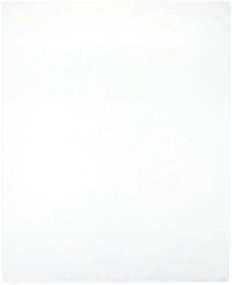 Σεντόνια με Λάστιχο 2 τεμ. Λευκά 90 x 200 εκ. Βαμβακερό Ζέρσεϊ