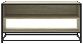 vidaXL Έπιπλο Τηλεόρασης Sonoma Δρυς 91x40x46 εκ. Επεξ. Ξύλο