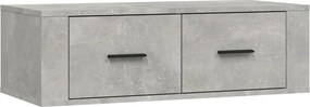 vidaXL Ντουλάπι Τηλεόρασης Κρεμ. Γκρι Σκυρ. 80x36x25εκ. Επεξ. Ξύλο
