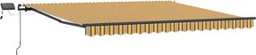 vidaXL Σκηνίτσα Αναδιπλούμενη Πολύχρωμο 450 x 350 εκ ύφασμα