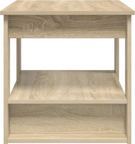 vidaXL Τραπεζάκι σαλονιού Δρύς Sonoma 72 x 50 x 50 εκ.