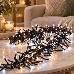 3000 LED Φωτάκια - 21.8 Μέτρα - Χρονοδιακόπτης - Λευκό, Θερμό Λευκό