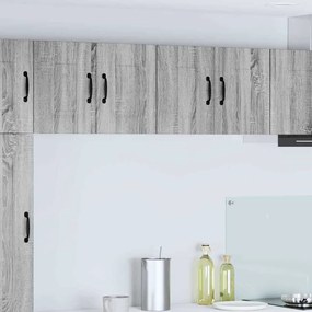 vidaXL Πάνελ πλυντηρίου πιάτων Kalmar 2 pcs Γκρίζο Σονομα