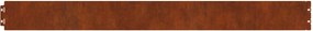 vidaXL Περίγραμμα γκαζόν 30 τμχ. 20 x 103 cm Σκ rusty