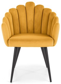 K410 chair, color: mustard DIOMMI V-CH-K/410-KR-MUSZTARDOWY