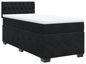 ΚΡΕΒΑΤΙ BOXSPRING ΜΕ ΣΤΡΩΜΑ ΜΑΥΡΟ 90X190 ΕΚ. ΒΕΛΟΥΔΙΝΟ 3286194