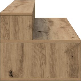 vidaXL Γραφείο Στούντιο Artisan Δρυς 152 x 42,5 x 36 εκ