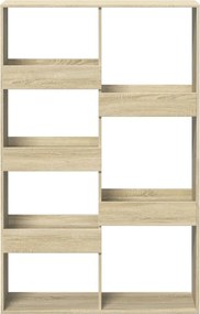 vidaXL Βιβλιοθήκη Sonoma Δρυς 100x33x155,5 εκ. από Επεξεργασμένο Ξύλο