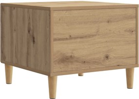 vidaXL Τραπεζάκι σαλονιού Artisan Δρυς 49 x 50 x 40 εκ