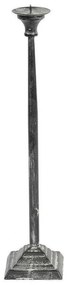 Κηροπήγιο Μεταλλικό LIX214 44x9,5x9,5cm Grey Espiel Metal