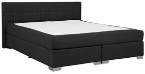 Κρεβάτι continental Berwyn 718, 140x200, Ταπισερί, 151x212x92cm,  Στρώμα, Πεύκο