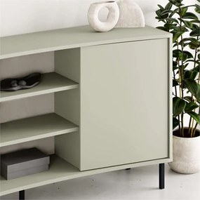 Μπουφές Frem Megapap χρώμα ash green 150x40x81εκ.