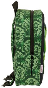 Σχολική Τσάντα Hulk Μαύρο Πράσινο 22 x 27 x 10 cm 3D