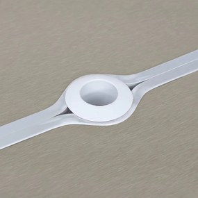 vidaXL Τραπέζι Κάμπινγκ Πτυσσόμενο με 4 Καθίσματα από Ατσάλι/Αλουμίνιο