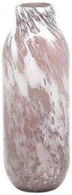 Βάζο Φυσητό Φυσαλίδες 15-00-23917 Φ12x33cm Somon-White Marhome Γυαλί