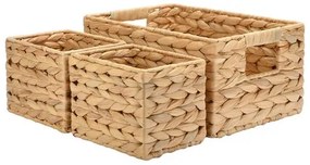 Estia Καλάθια Οργάνωσης Florana Σετ 3Τμχ Με 1 x 30x20x14cm Και 2 x 15x11x12cm 02-27599