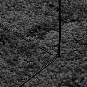 Χαλί Shaggy με Ψηλό Πέλος Μοντέρνο Ανθρακί 160 x 230 εκ. - Ανθρακί