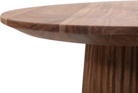 ΒΟΗΘΗΤΙΚΟ ΤΡΑΠΕΖΑΚΙ ΣΤΡΟΓΓΥΛΟ GROOT HM9698 ΜΑΣΙΦ ΑΚΑΚΙΑ- ΦΥΣΙΚΟ Φ45x44Υεκ.